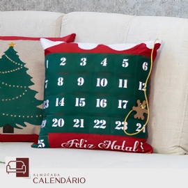 CAPA ALMOFADA CALENDARIO NATAL