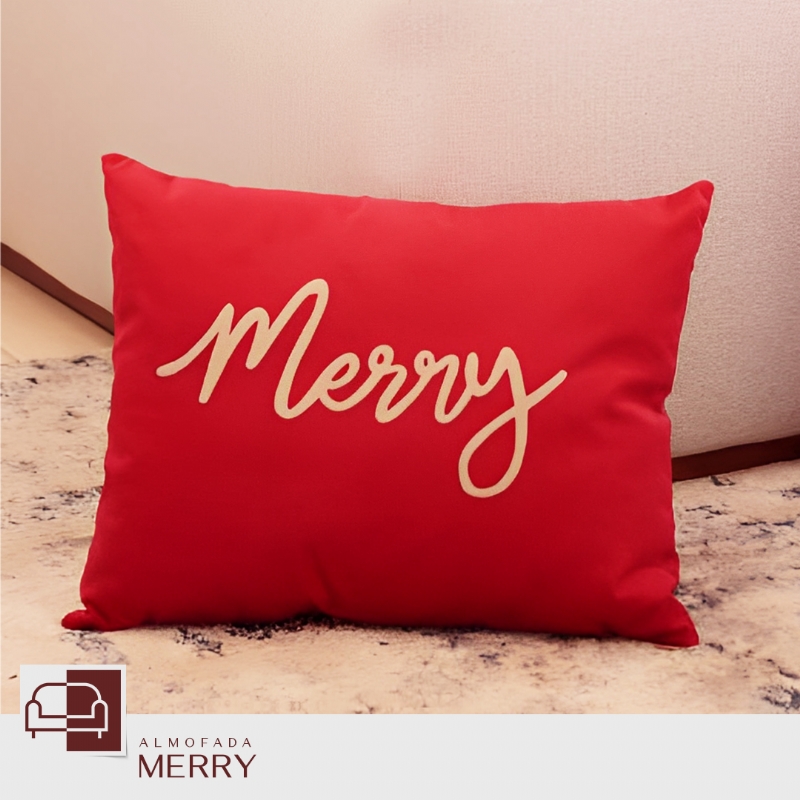 Capa Almofada Merry - Natal
